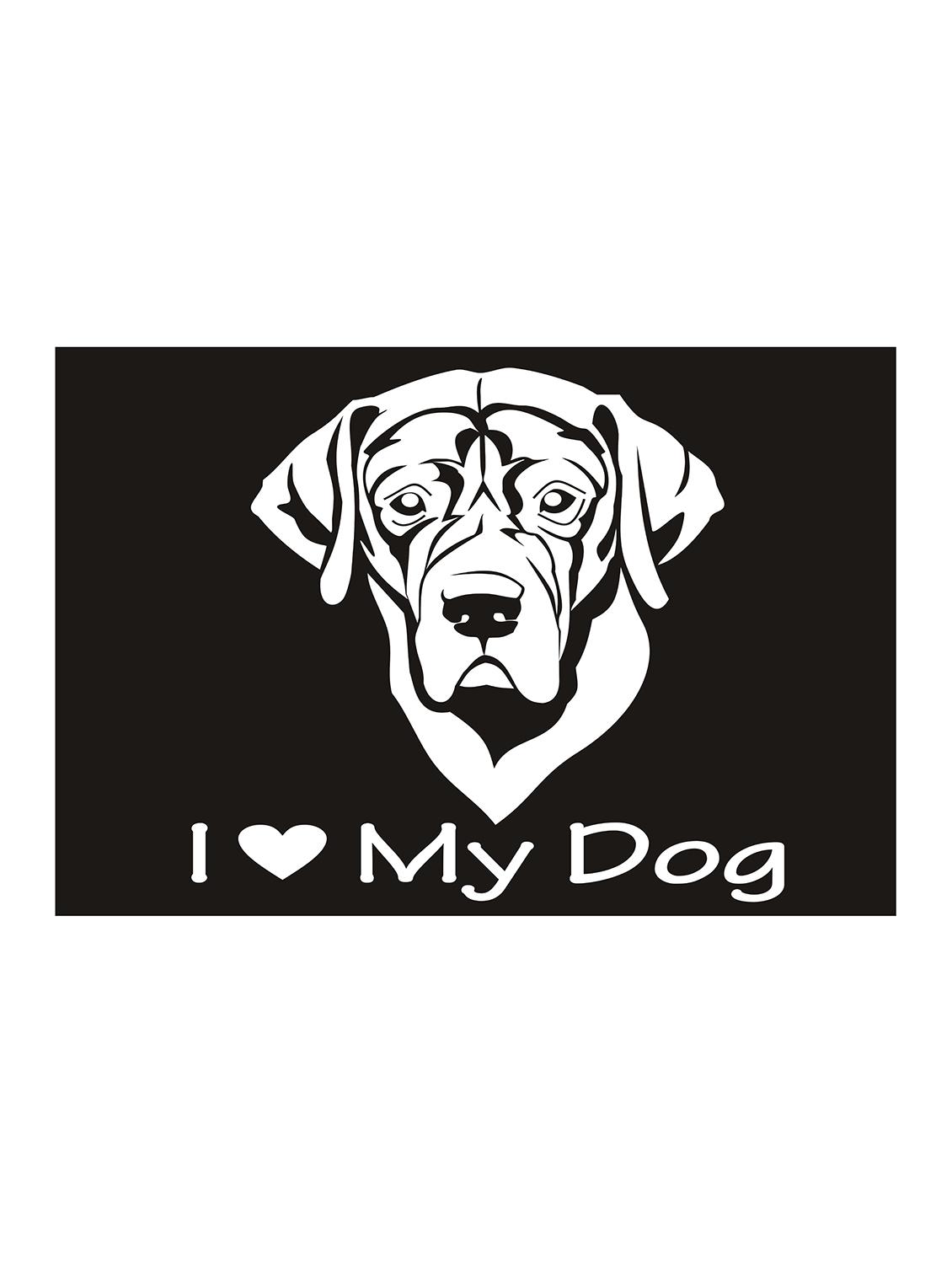 Rawpockets"I Luv My Dog"Wall posters (PaperBoard,33cmX48cm) - 15732153 - Zoom Image - 1