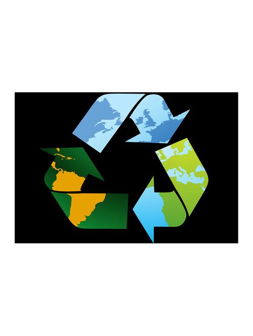 rawpockets"recyle logo"wall posters (paperboard,33cmx48cm) - 15732183 - Very Small Image - 1