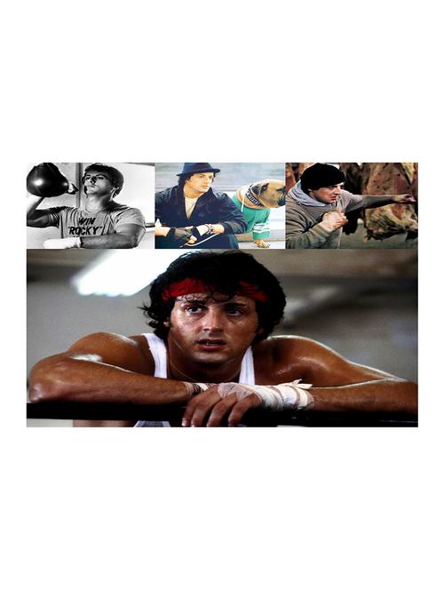 Rawpockets"Rocky in Action Hori"Wall posters (PaperBoard,33cmX48cm) - 15732186 - Standard Image - 1