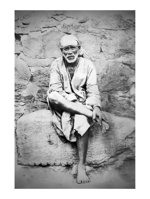 Rawpockets"Sai Baba"Wall posters (PaperBoard,33cmX48cm) - 15732191 - Standard Image - 1