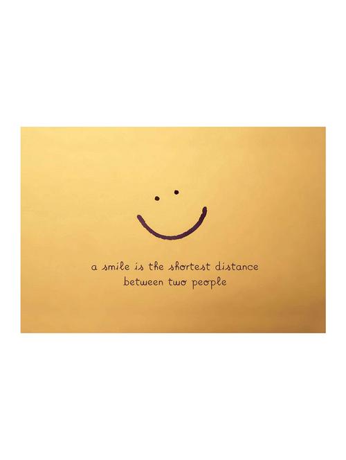 rawpockets"smile quote"wall posters (paperboard,33cmx48cm) - 15732196 - Very Small Image - 1