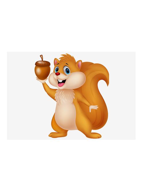 Rawpockets"Squirrel"Wall posters (PaperBoard,33cmX48cm) - 15732198 - Standard Image - 1