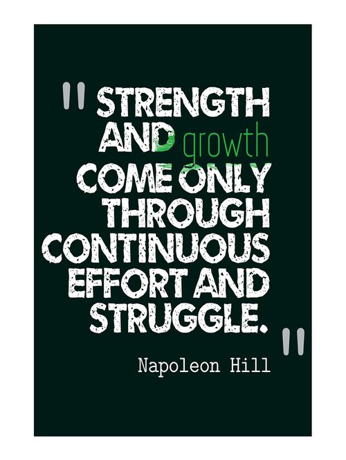 Rawpockets"Strength"Wall posters (PaperBoard,33cmX48cm) - 15732200 - Standard Image - 1