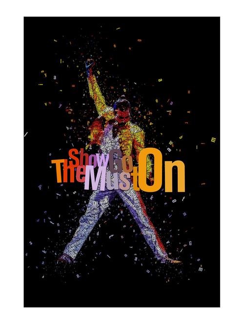 Rawpockets"The Show Must Go On"Wall posters (PaperBoard,33cmX48cm) - 15732206 - Standard Image - 1