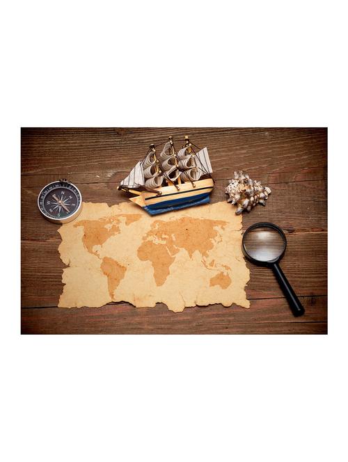 Rawpockets"Traveller's Map"Wall posters (PaperBoard,33cmX48cm) - 15732210 - Standard Image - 1