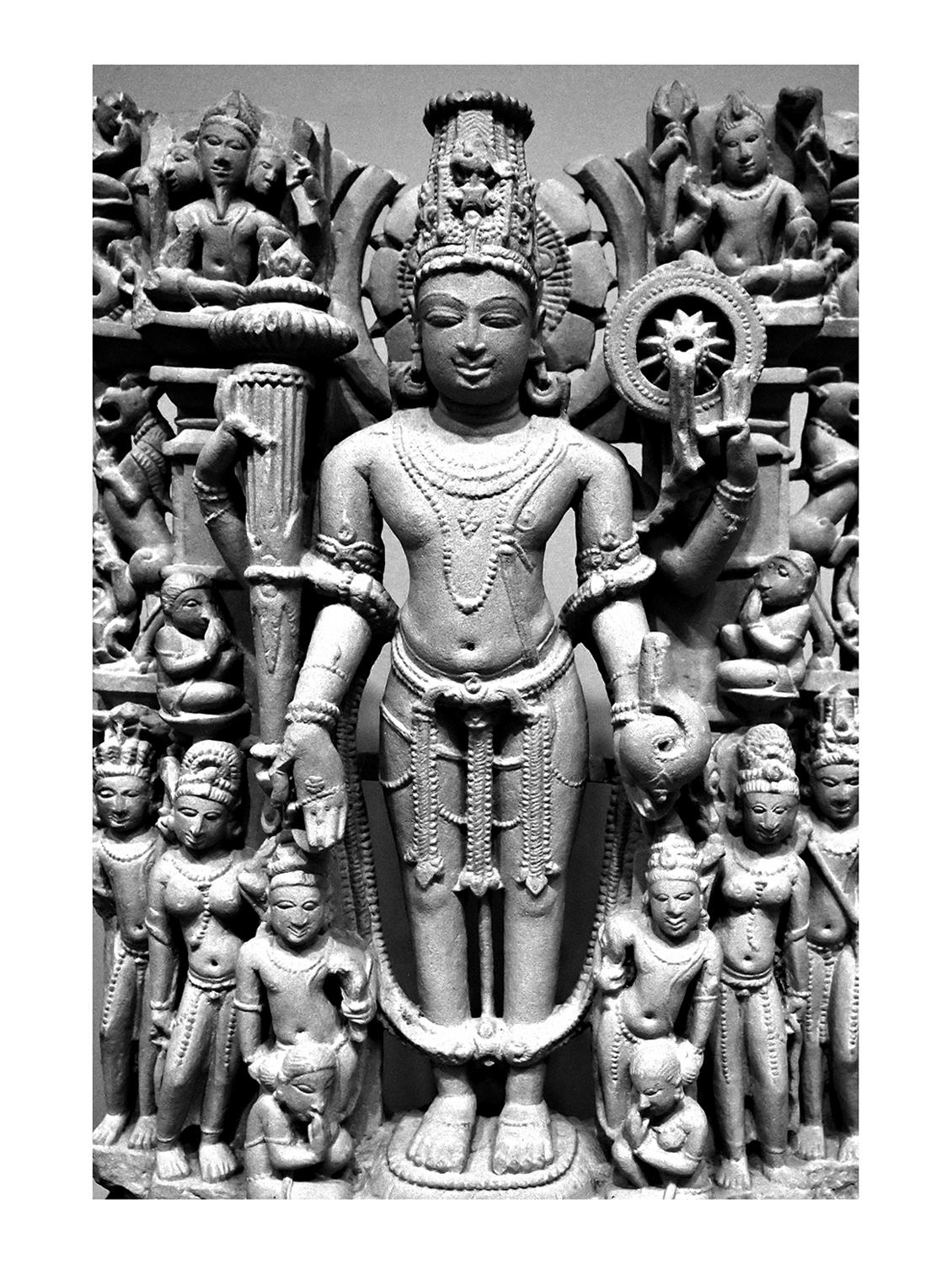 Rawpockets"Vishnu Sculpture"Wall posters (PaperBoard,33cmX48cm) - 15732212 - Zoom Image - 1