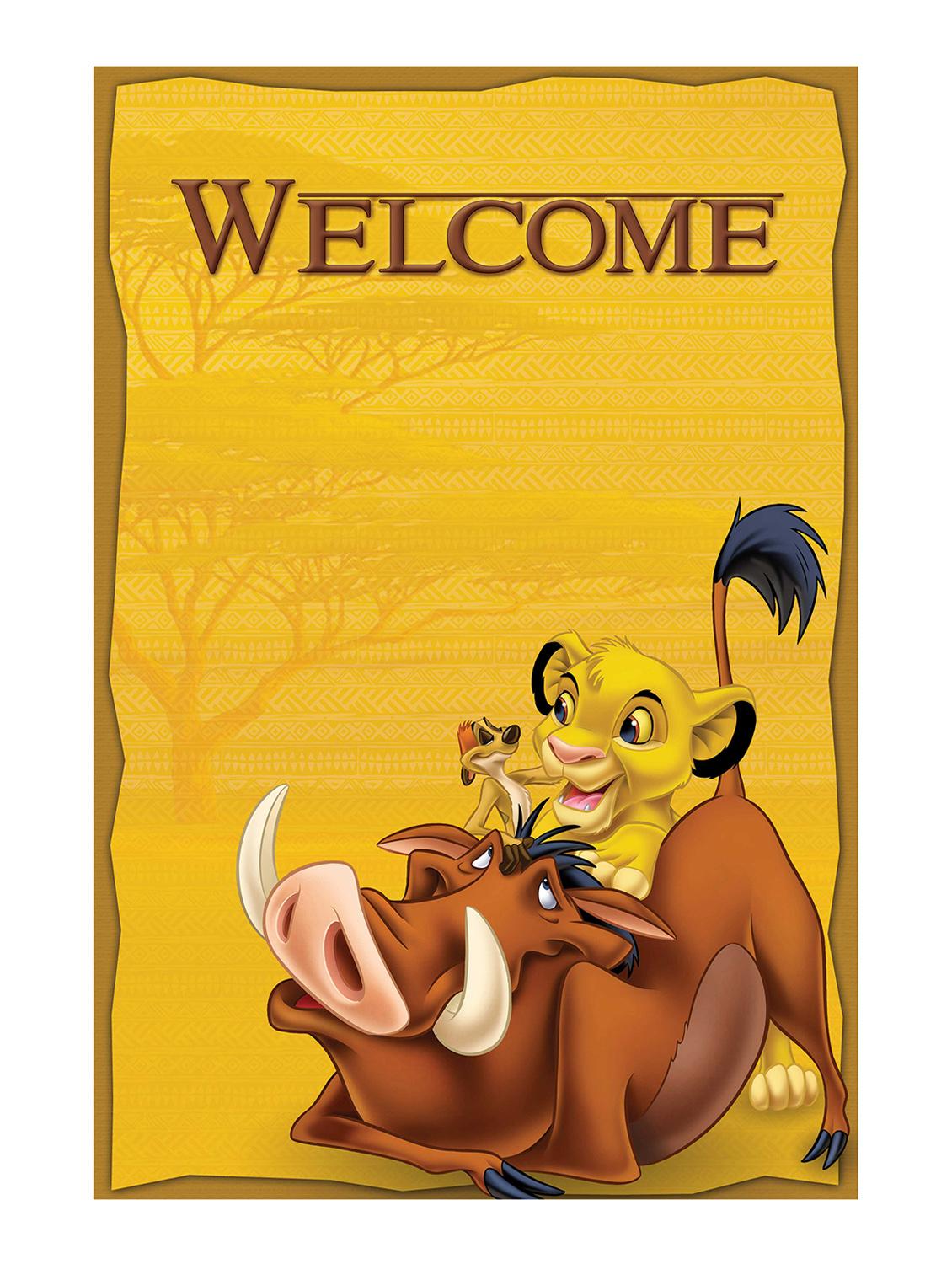 Rawpockets"Welcome Simba"Wall posters (PaperBoard,33cmX48cm) - 15732213 - Zoom Image - 1