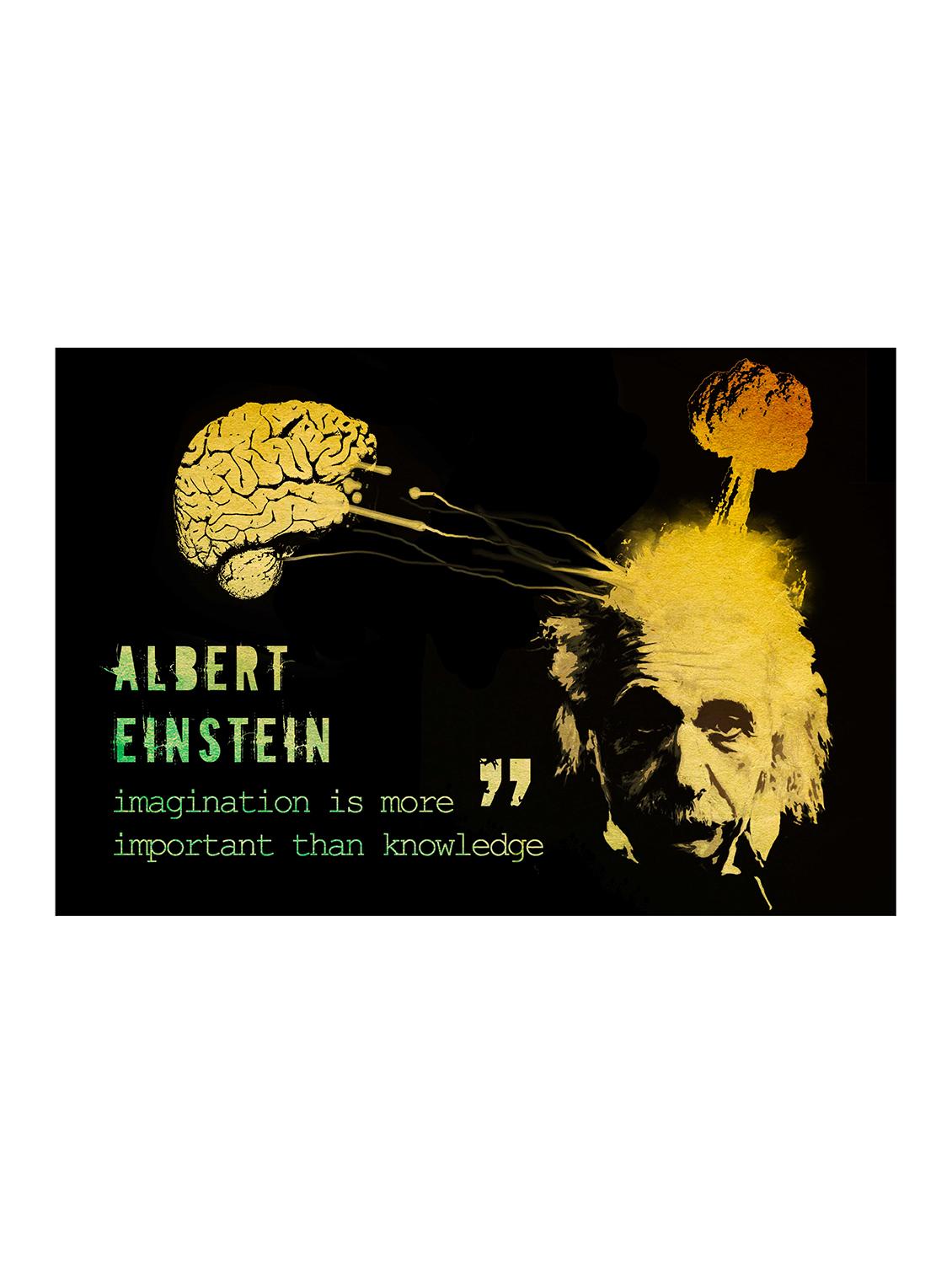 Rawpockets"Albert Einstein - Imagination"Wall posters (PaperBoard,33cmX48cm) - 15732219 - Zoom Image - 1