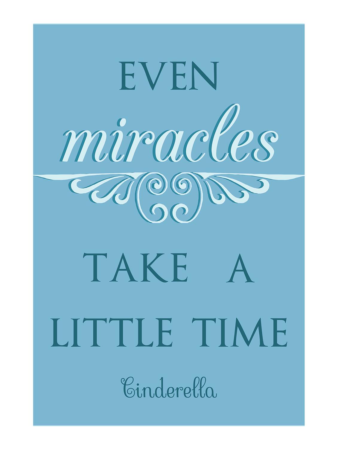 Rawpockets"Cindrella Miracles"Wall posters (PaperBoard,33cmX48cm) - 15732229 - Zoom Image - 1