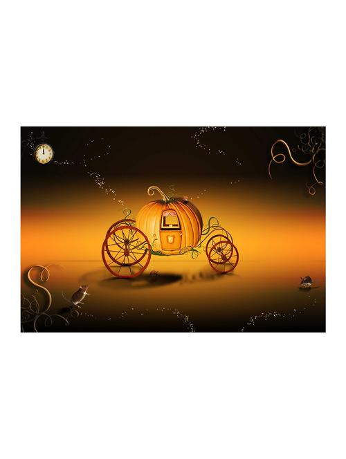 Rawpockets"Cindrella Pumpkin Carriage"Wall posters (PaperBoard,33cmX48cm) - 15732231 - Standard Image - 1