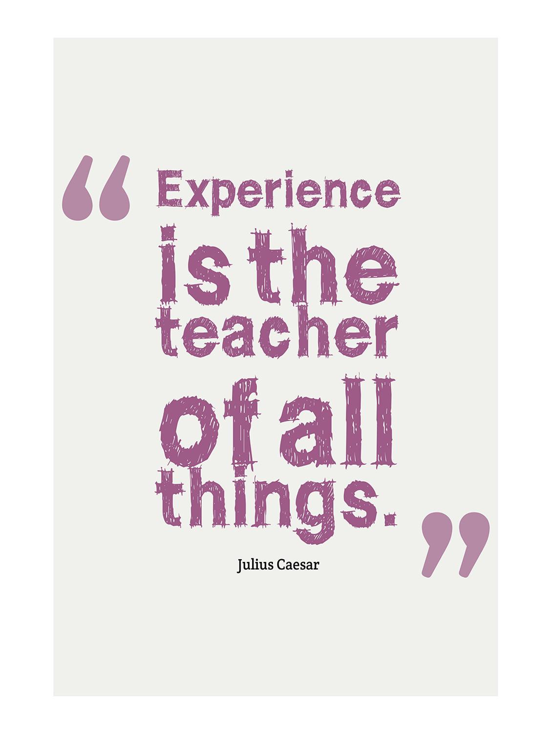 Rawpockets"Experience"Wall posters (PaperBoard,33cmX48cm) - 15732241 - Zoom Image - 1