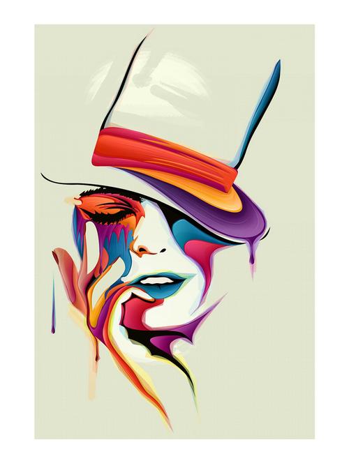 Rawpockets"Face"Wall posters (PaperBoard,33cmX48cm) - 15732242 - Standard Image - 1
