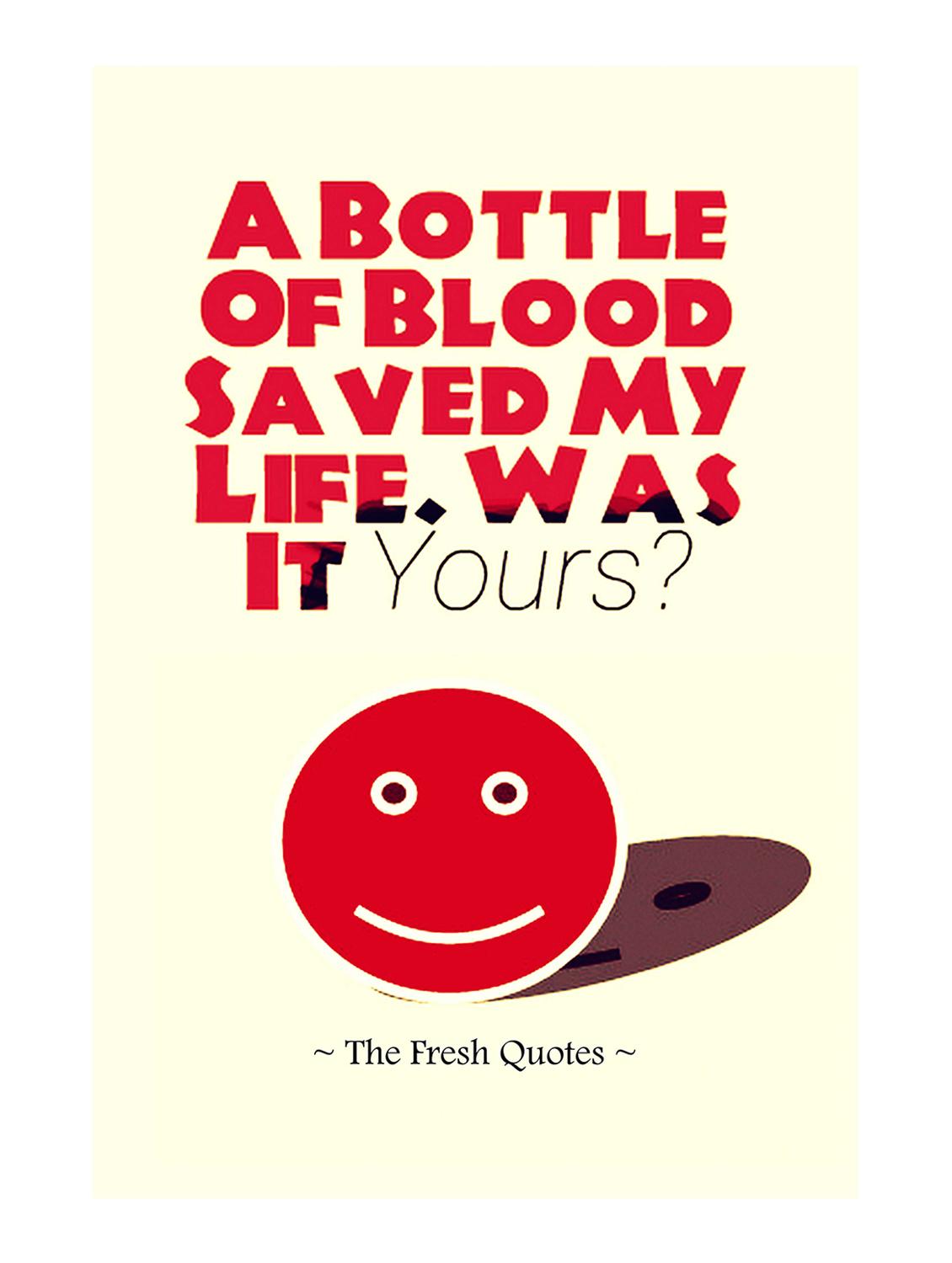 Rawpockets"Fresh Quotes - Blood"Wall posters (PaperBoard,33cmX48cm) - 15732243 - Zoom Image - 1