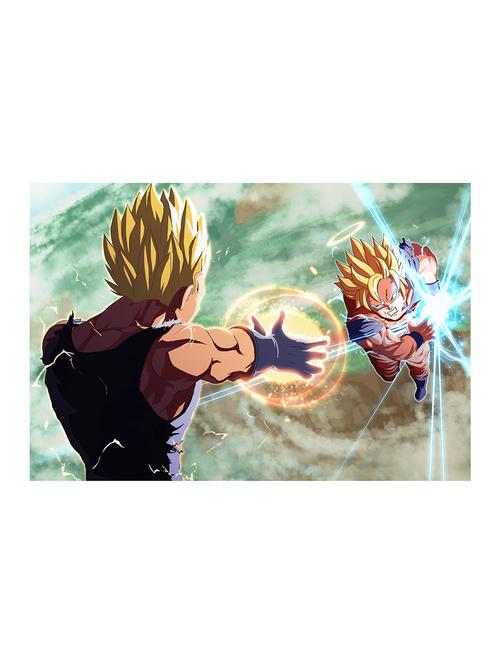 Rawpockets"Goku Vegeta"Wall posters (PaperBoard,33cmX48cm) - 15732249 - Standard Image - 1
