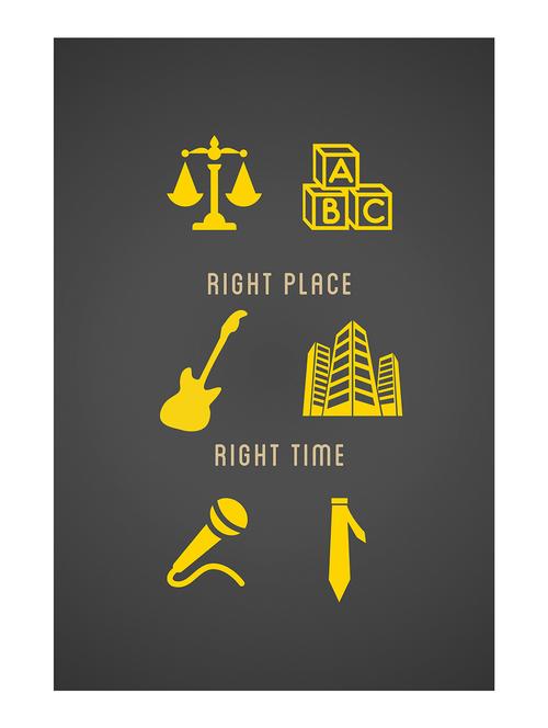 Rawpockets"HIMYM Symbols"Wall posters (PaperBoard,33cmX48cm) - 15732259 - Standard Image - 1