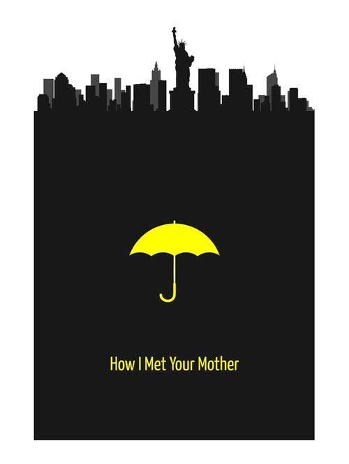 Rawpockets"HIMYM Umbrella"Wall posters (PaperBoard,33cmX48cm) - 15732260 - Standard Image - 1