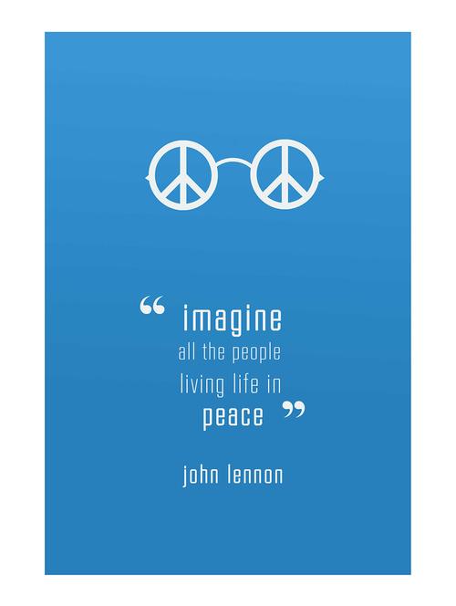 Rawpockets"John Lennon"Wall posters (PaperBoard,33cmX48cm) - 15732261 - Standard Image - 1
