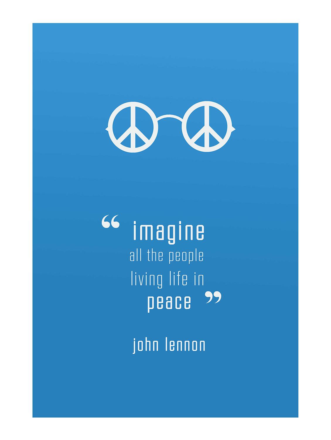Rawpockets"John Lennon"Wall posters (PaperBoard,33cmX48cm) - 15732261 - Zoom Image - 1