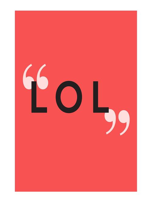 Rawpockets"LOL"Wall posters (PaperBoard,33cmX48cm) - 15732267 - Standard Image - 1