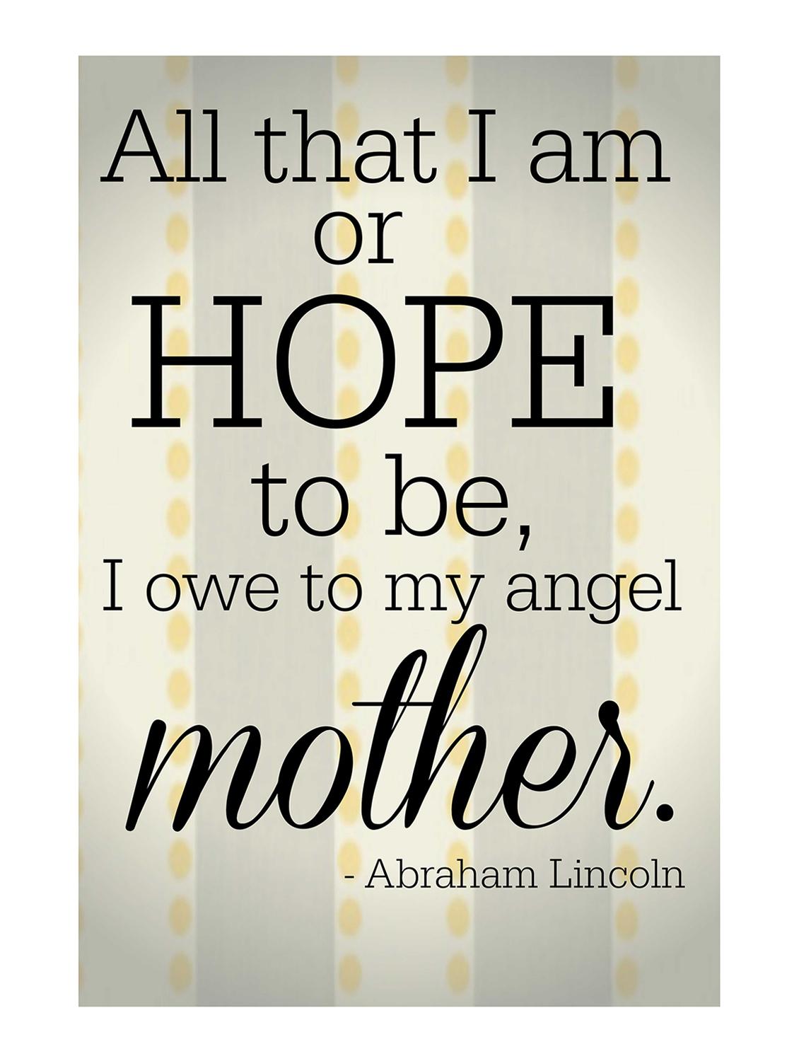 Rawpockets"Mother Quote"Wall posters (PaperBoard,33cmX48cm) - 15732273 - Zoom Image - 1