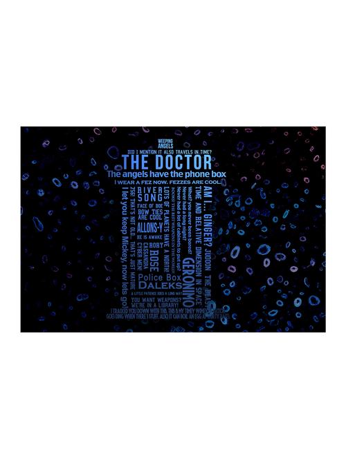 Rawpockets"The Doctor Who Dialogues"Wall posters (PaperBoard,33cmX48cm) - 15732300 - Standard Image - 1