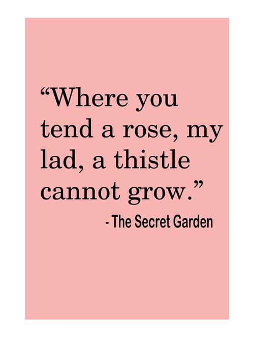 Rawpockets"The Secret Garden"Wall posters (PaperBoard,33cmX48cm) - 15732301 - Standard Image - 1