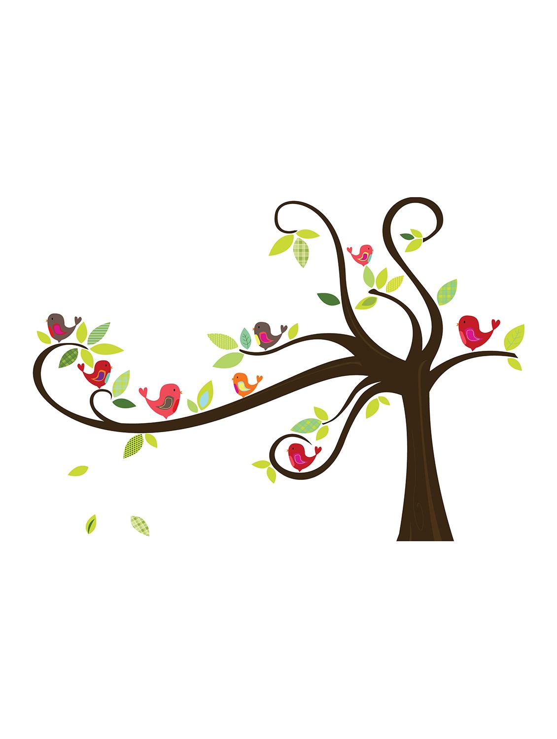 Rawpockets"Tree n Bird"Wall posters (PaperBoard,33cmX48cm) - 15732305 - Zoom Image - 1