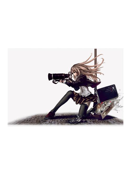 Rawpockets"Anime Photographer Girl"Wall posters (PaperBoard,33cmX48cm) - 15732332 - Standard Image - 1