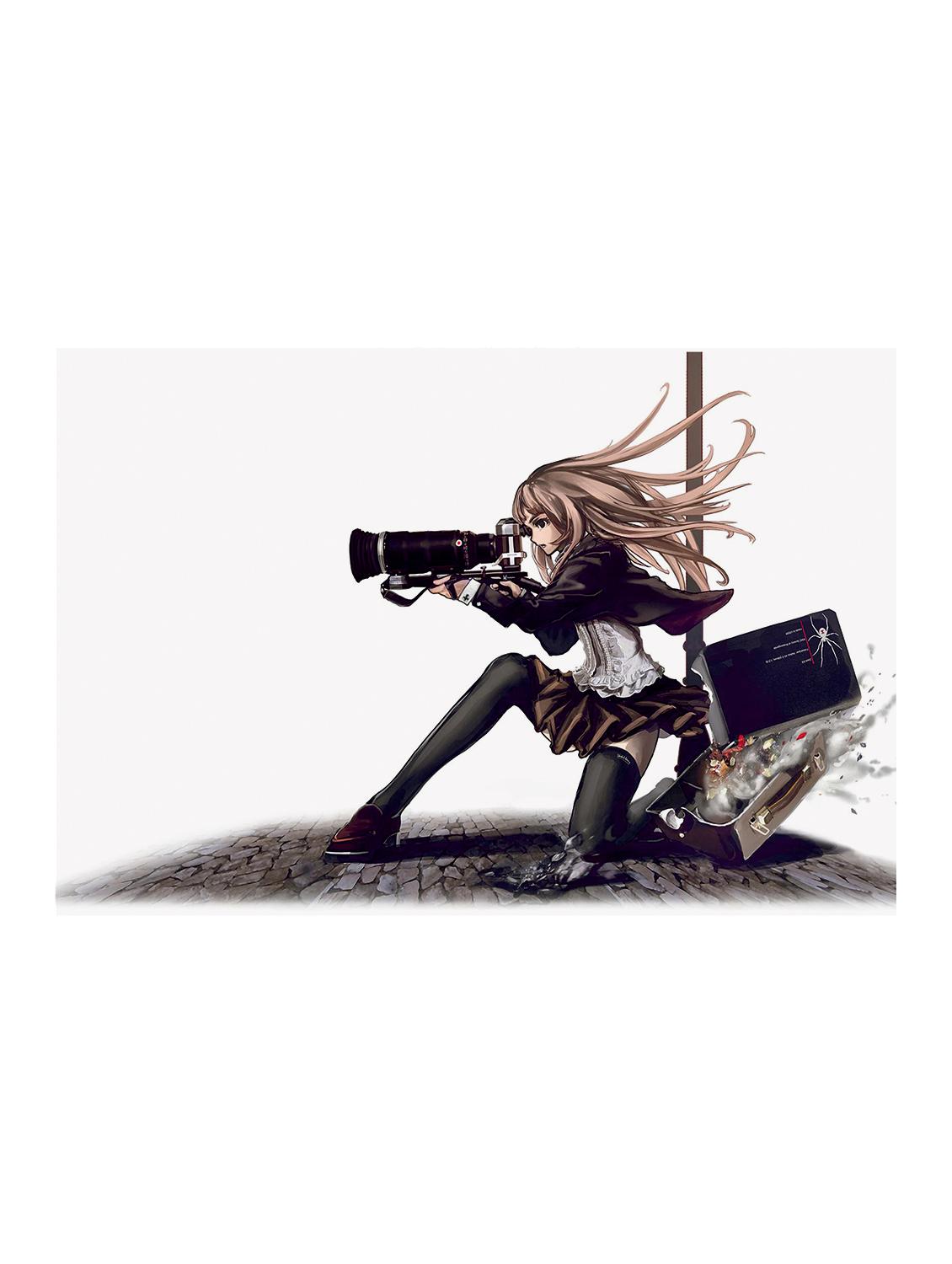 Rawpockets"Anime Photographer Girl"Wall posters (PaperBoard,33cmX48cm) - 15732332 - Zoom Image - 1