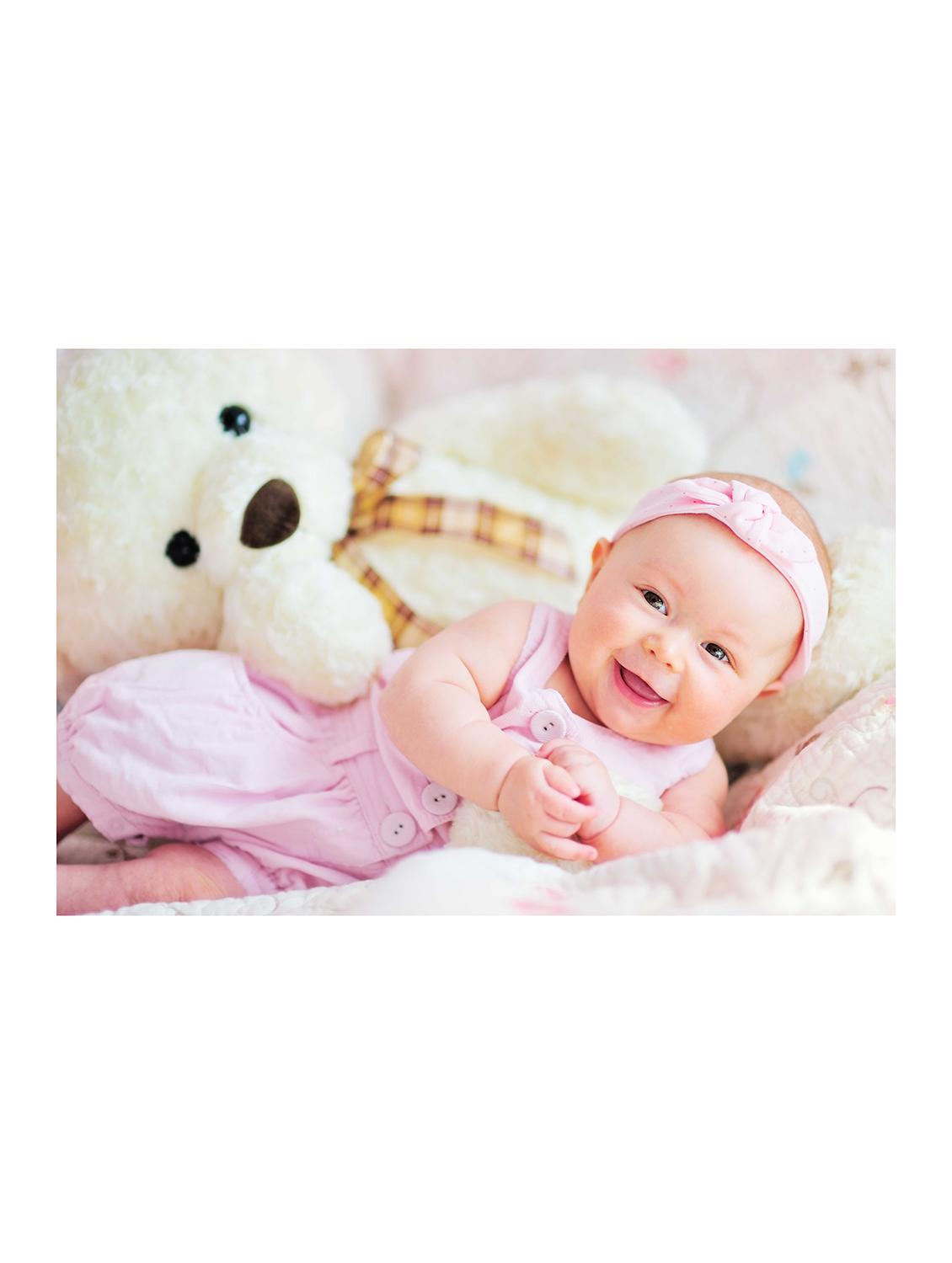 Rawpockets"Baby-Pink-Teddy Bear"Wall posters (PaperBoard,33cmX48cm) - 15732349 - Zoom Image - 1