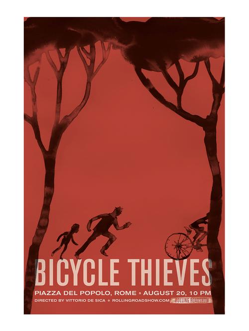 Rawpockets"Bicycle Thieves"Wall posters (PaperBoard,33cmX48cm) - 15732355 - Standard Image - 1