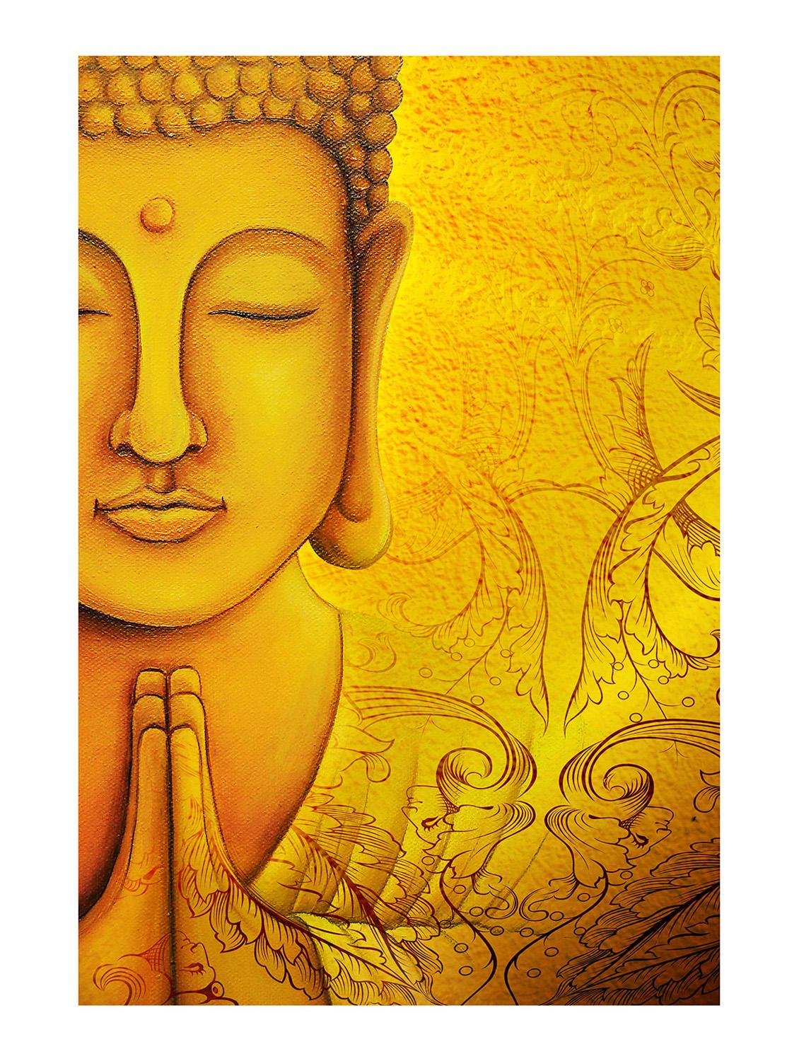 Rawpockets"Buddha Wallpaper"Wall posters (PaperBoard,33cmX48cm) - 15732370 - Zoom Image - 1