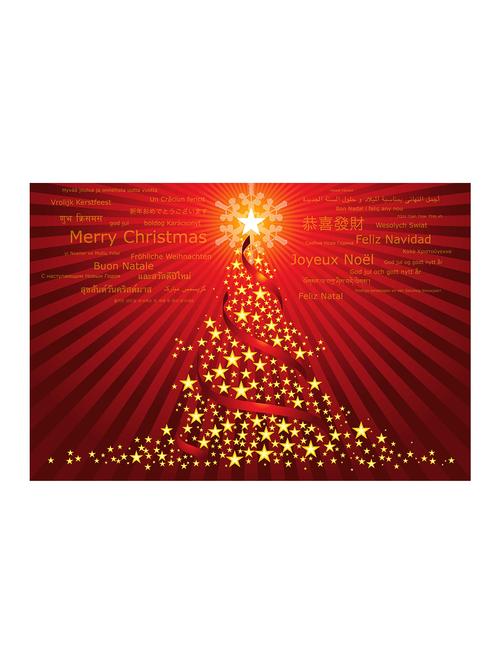 Rawpockets"Chritmas Wishes"Wall posters (PaperBoard,33cmX48cm) - 15732380 - Standard Image - 1