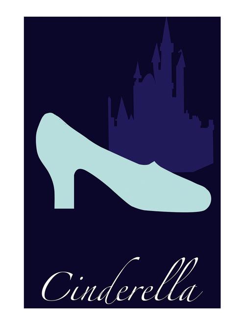 Rawpockets"Cinderella Wallpaper"Wall posters (PaperBoard,33cmX48cm) - 15732381 - Standard Image - 1