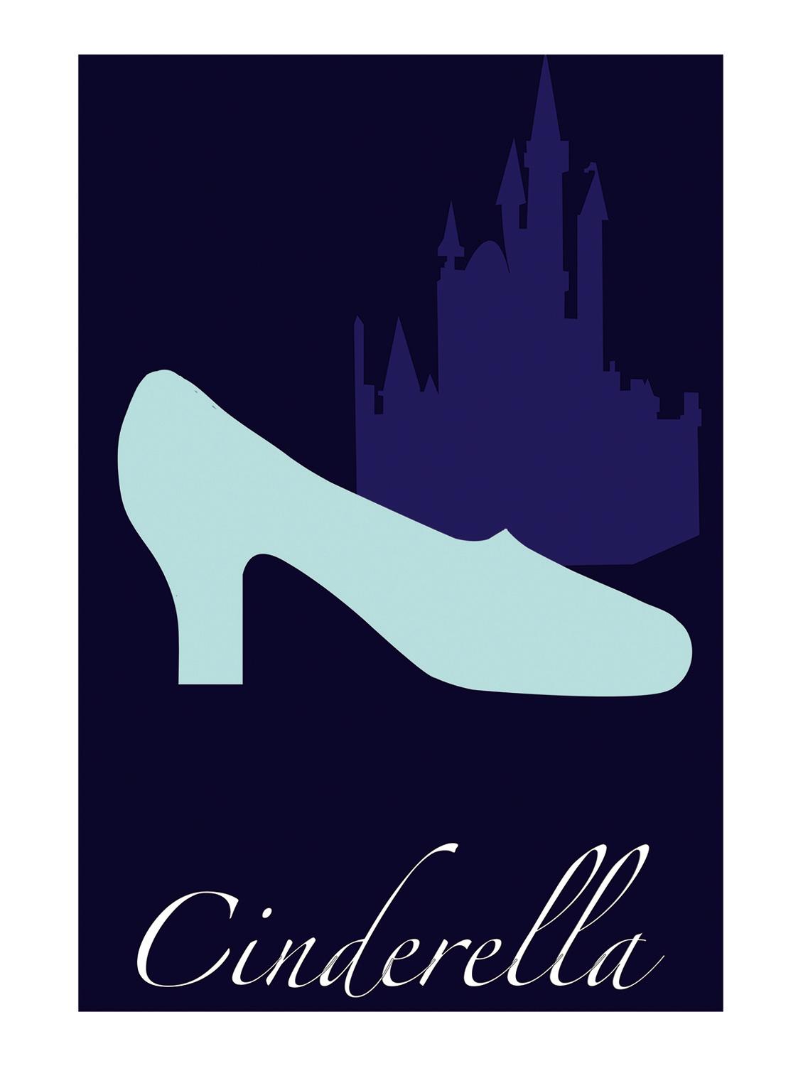 Rawpockets"Cinderella Wallpaper"Wall posters (PaperBoard,33cmX48cm) - 15732381 - Zoom Image - 1