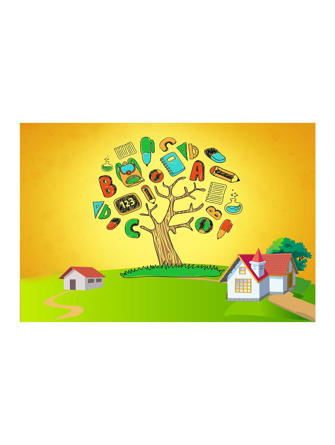 Rawpockets"Educational Wallpaper"Wall posters (PaperBoard,33cmX48cm) - 15732401 - Zoom Image - 1