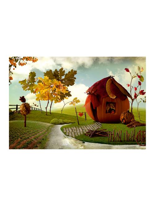 Rawpockets"Fantasy House"Wall posters (PaperBoard,33cmX48cm) - 15732407 - Standard Image - 1