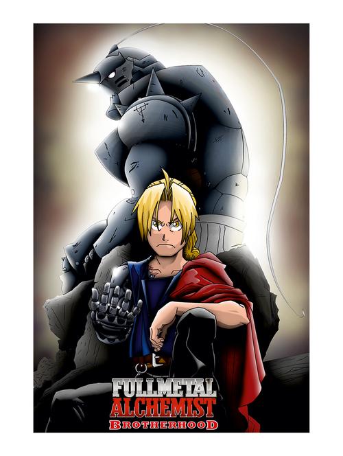 Rawpockets"Full Metal Alchemist Brotherhood"Wall posters (PaperBoard,33cmX48cm) - 15732418 - Standard Image - 1