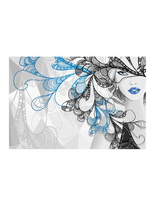 Rawpockets"Girl Art Wallpaper"Wall posters (PaperBoard,33cmX48cm) - 15732422 - Standard Image - 1