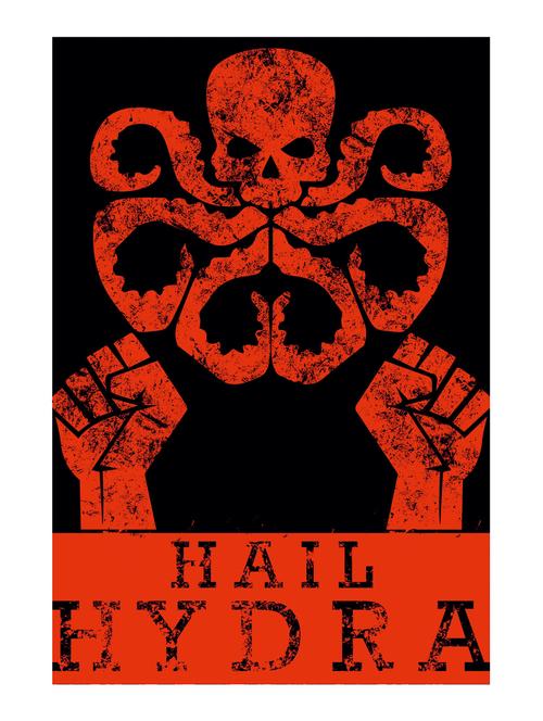 Rawpockets"Hail Hydra"Wall posters (PaperBoard,33cmX48cm) - 15732430 - Standard Image - 1