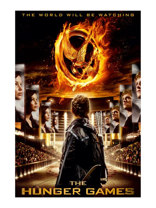 Rawpockets"Hunger Games Poster"Wall posters (PaperBoard,33cmX48cm) - 15732447 - Standard Image - 1