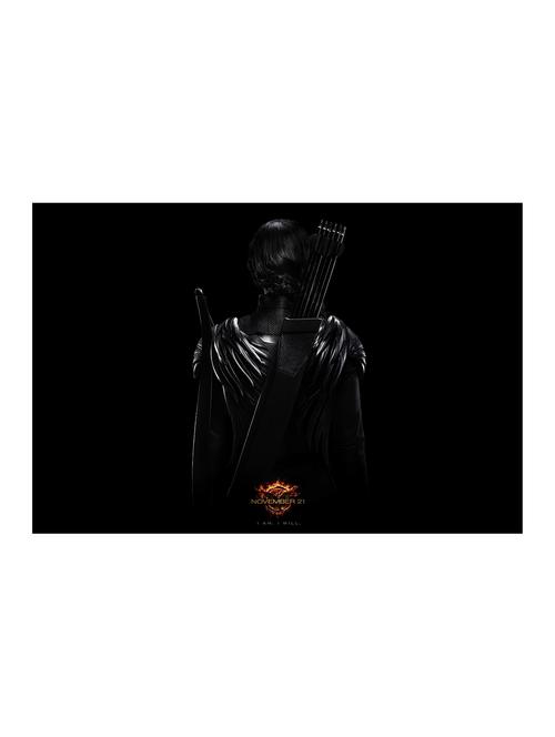 Rawpockets"I am I will - Hunger Games"Wall posters (PaperBoard,33cmX48cm) - 15732449 - Standard Image - 1