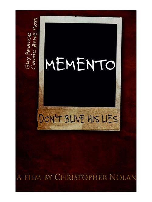Rawpockets"Memento by Nolan"Wall posters (PaperBoard,33cmX48cm) - 15732456 - Standard Image - 1