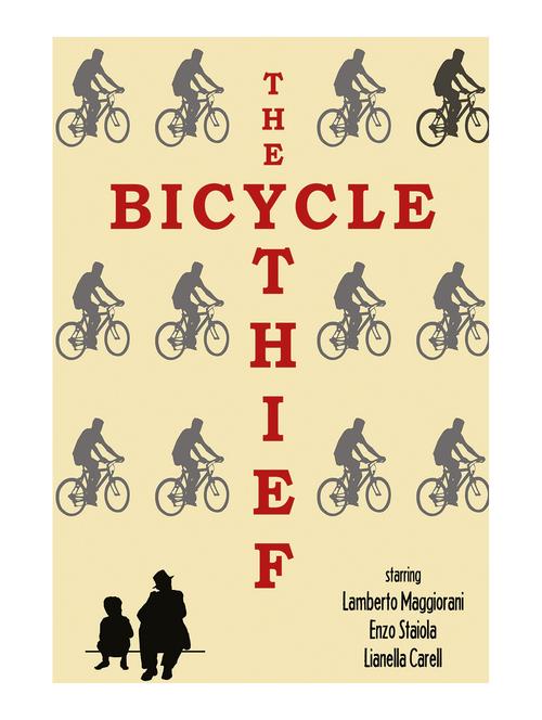 Rawpockets"The Bicycle Thief"Wall posters (PaperBoard,33cmX48cm) - 15732475 - Standard Image - 1
