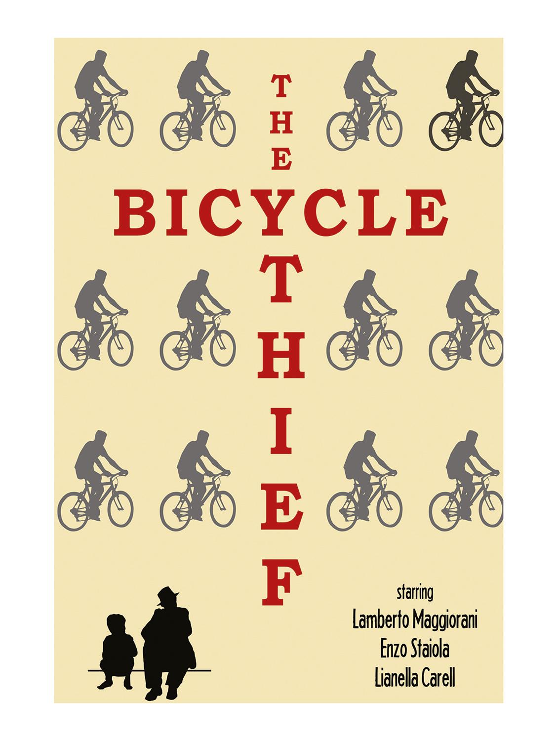 Rawpockets"The Bicycle Thief"Wall posters (PaperBoard,33cmX48cm) - 15732475 - Zoom Image - 1