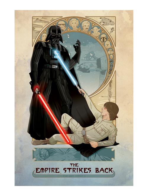 Rawpockets"The Empire Strikes Back"Wall posters (PaperBoard,33cmX48cm) - 15732476 - Standard Image - 1