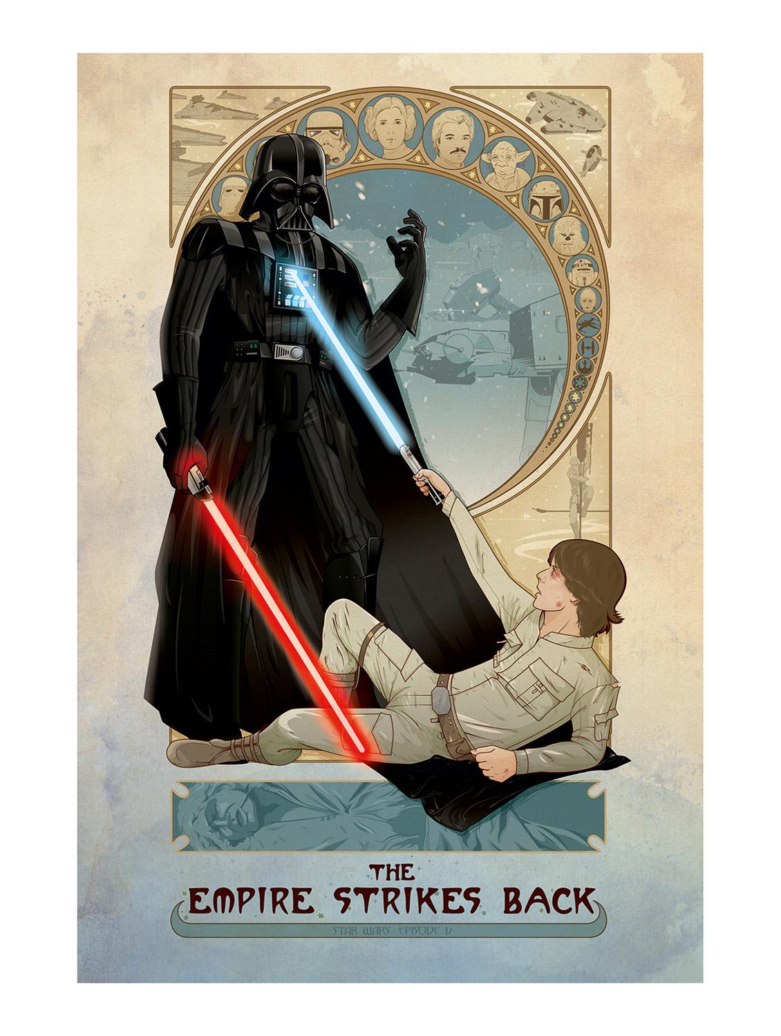 Rawpockets"The Empire Strikes Back"Wall posters (PaperBoard,33cmX48cm) - 15732476 - Zoom Image - 1