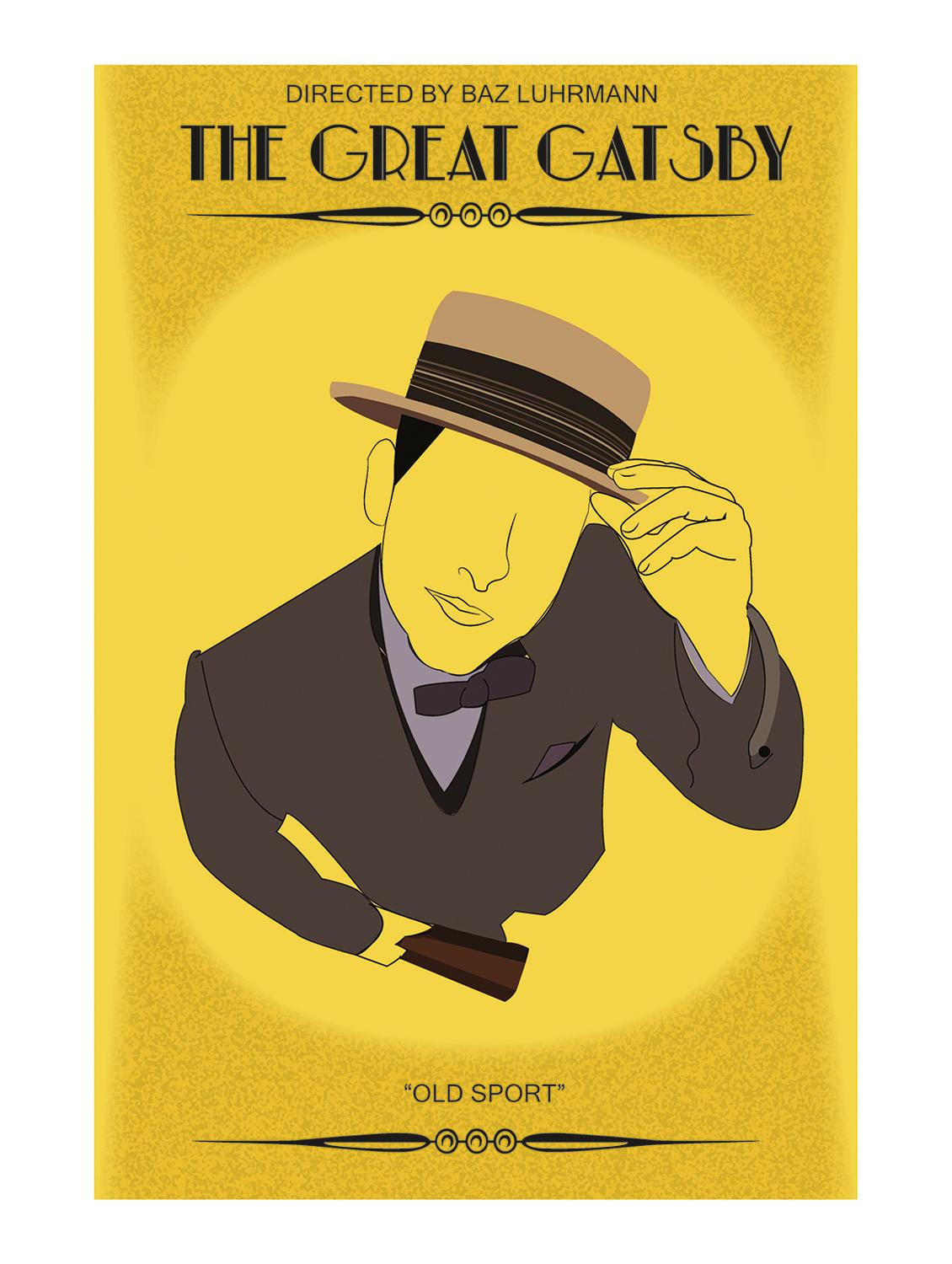 Rawpockets"The Great Gatsby - Old Sport"Wall posters (PaperBoard,33cmX48cm) - 15732480 - Zoom Image - 1