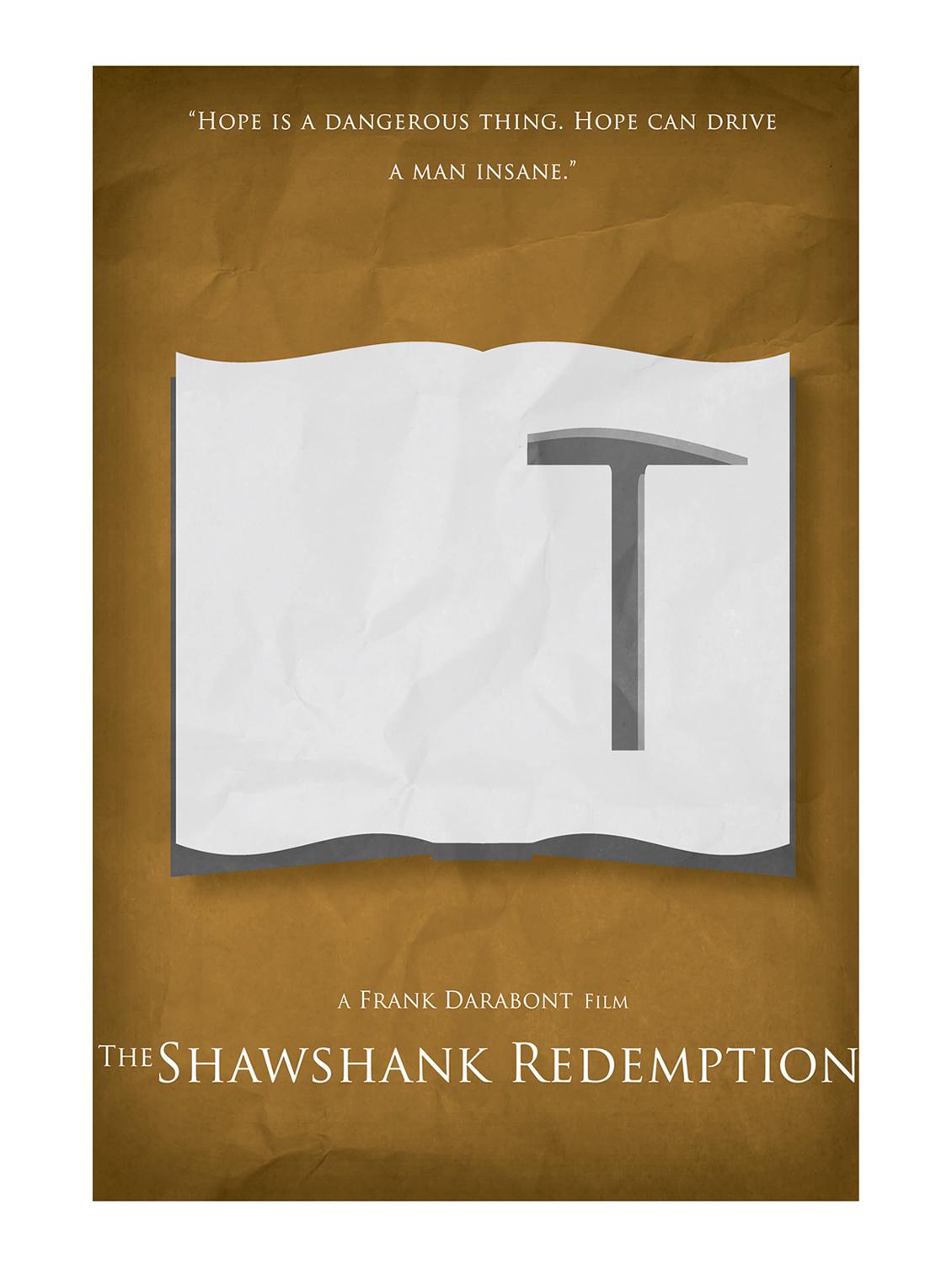 Rawpockets"The Shawshank Redemption"Wall posters (PaperBoard,33cmX48cm) - 15732485 - Zoom Image - 1