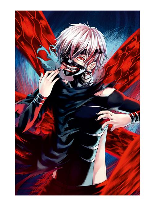 Rawpockets"Tokyo Ghoul Character"Wall posters (PaperBoard,33cmX48cm) - 15732489 - Standard Image - 1
